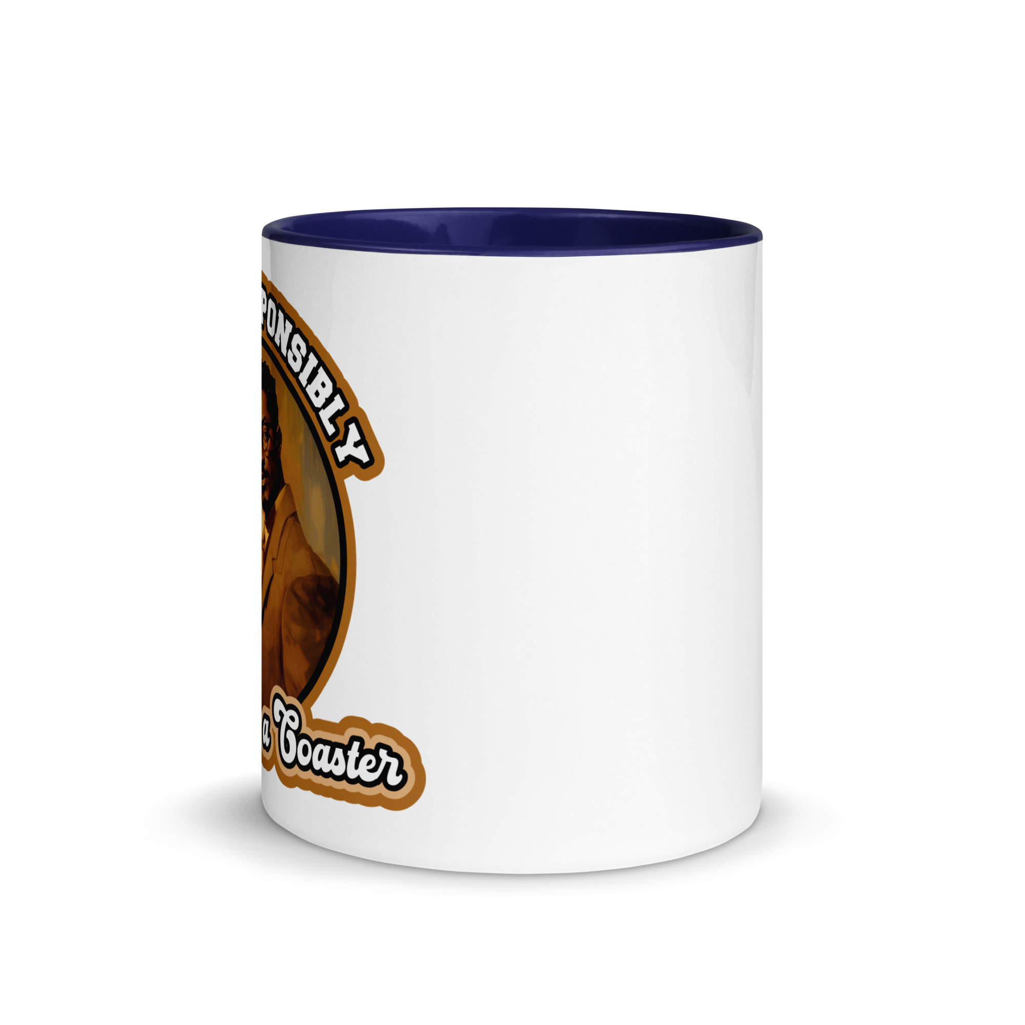 Drink Responsibly, Use a Coaster - Mug - Image 3