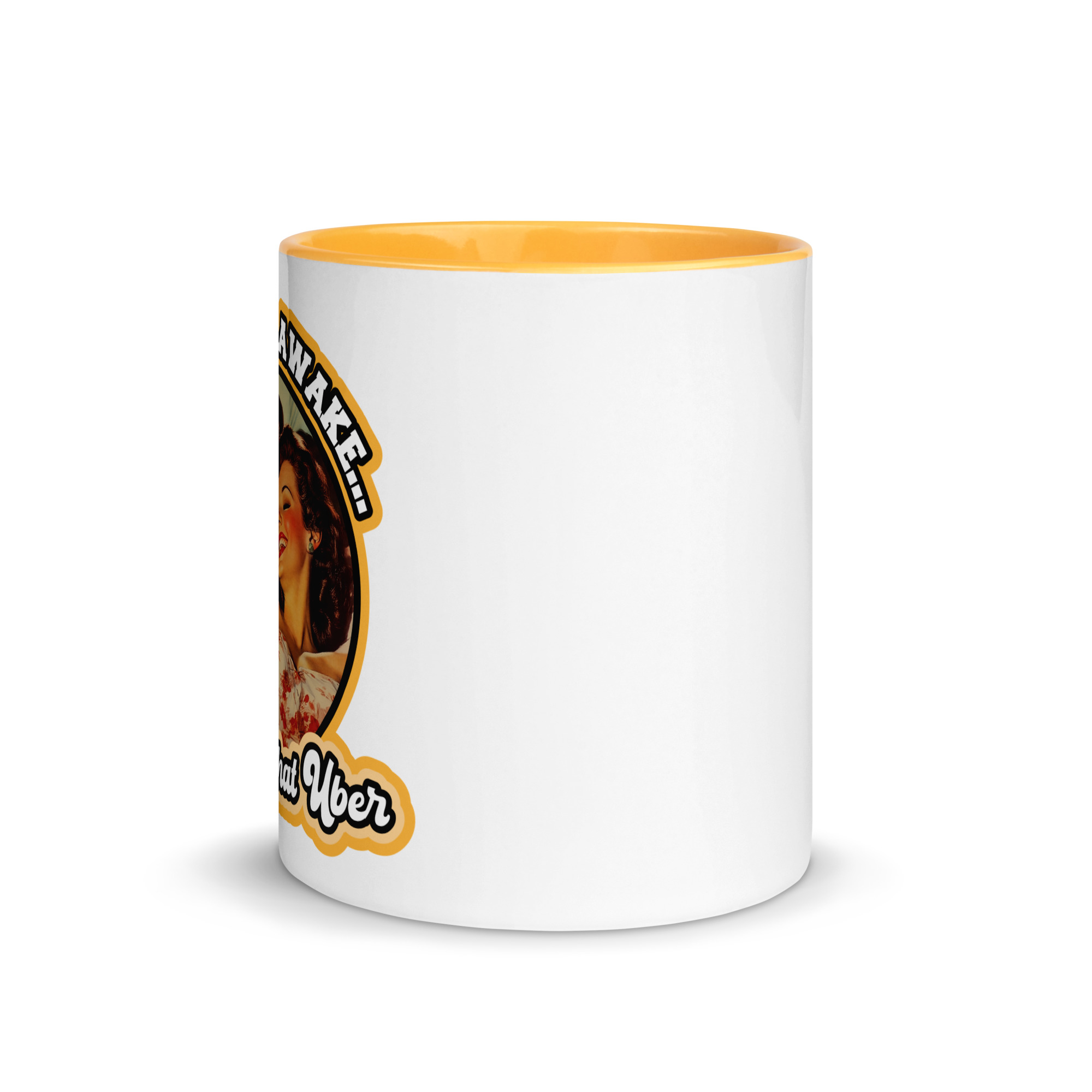 Let’s Call That Uber – Opt B – White Glossy Mug - Image 3