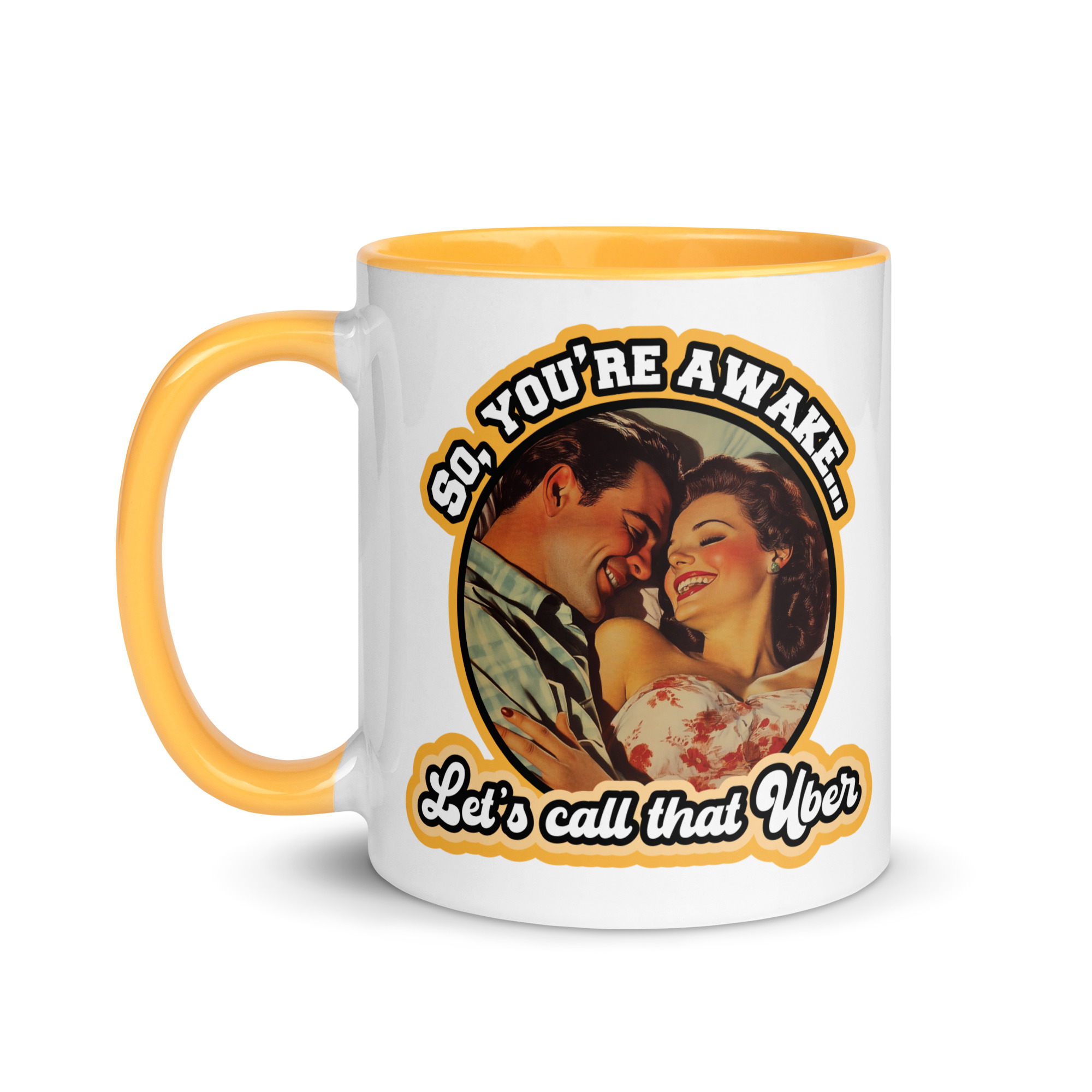 Let’s Call That Uber – Opt B – White Glossy Mug