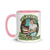 Guess Where I'm Tattooed - Mug - Pink & Green