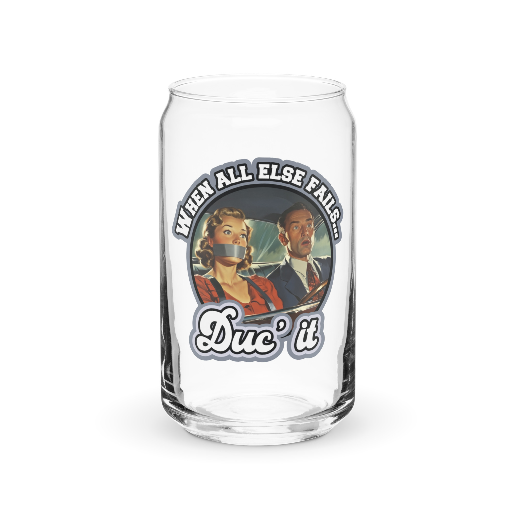 Duc’ It - Can-Shaped Glass