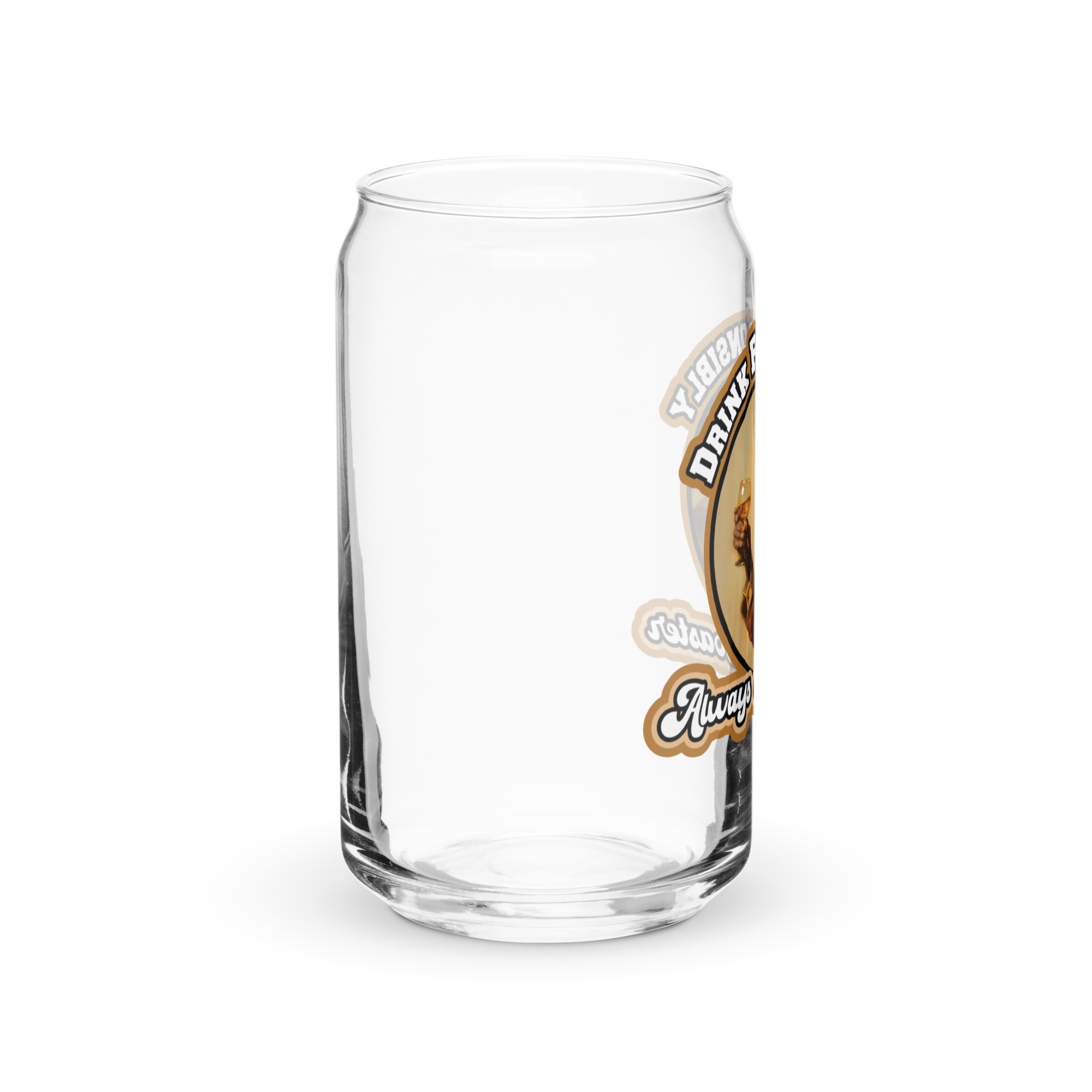 Drink Responsibly - Can-shaped glass - Image 4