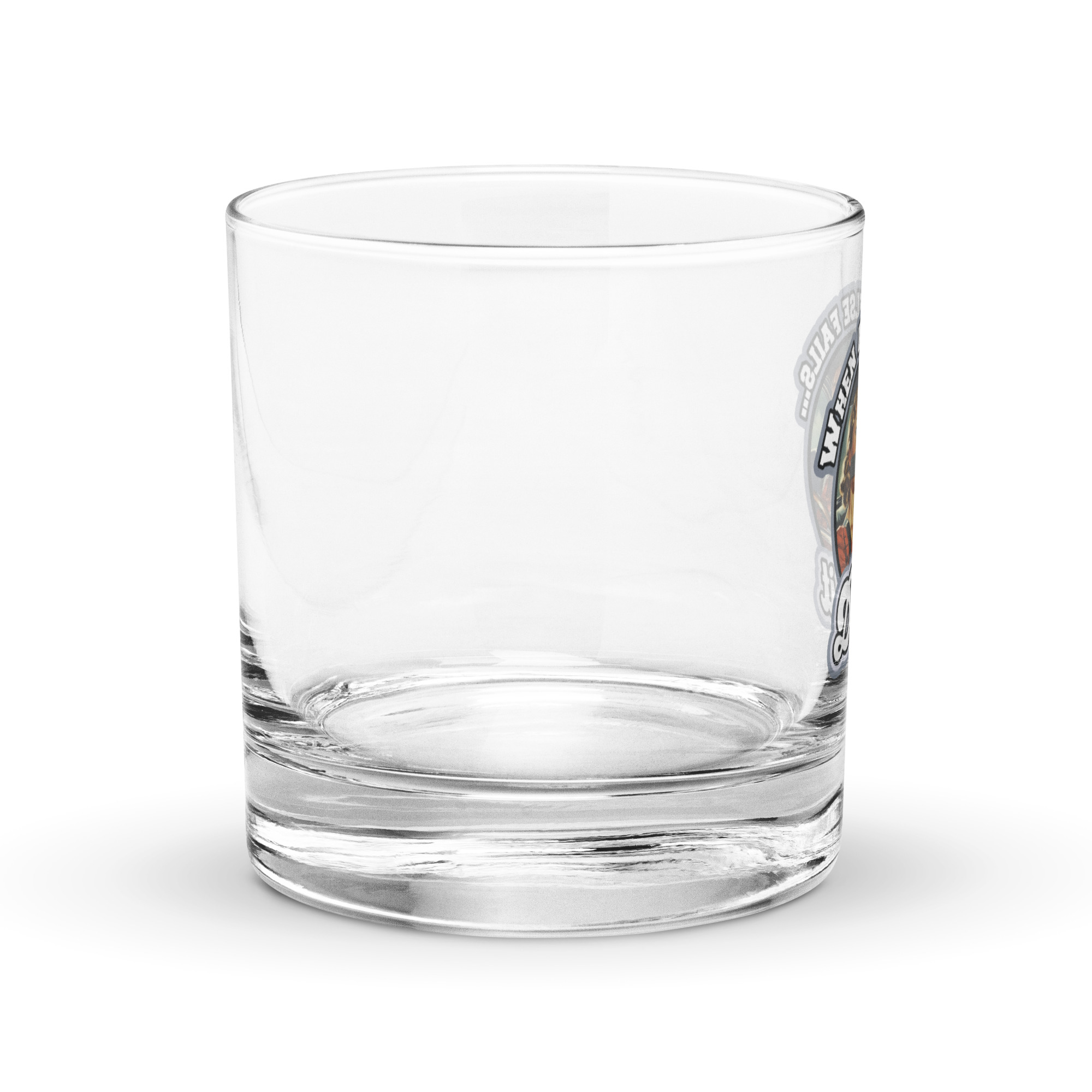When All Else Fails, Duc' It - Rocks glass - Image 4